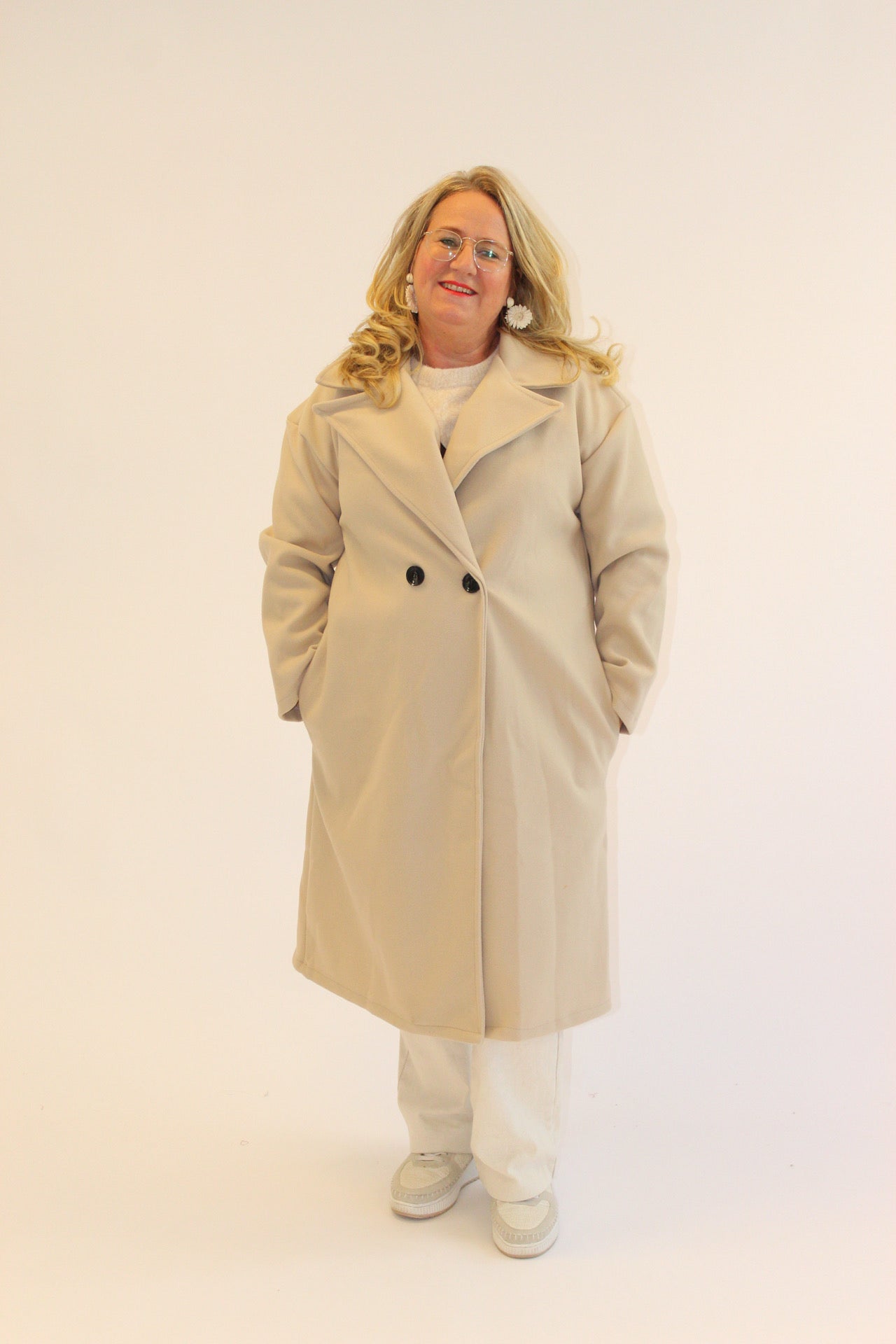 Milou trench coat beige