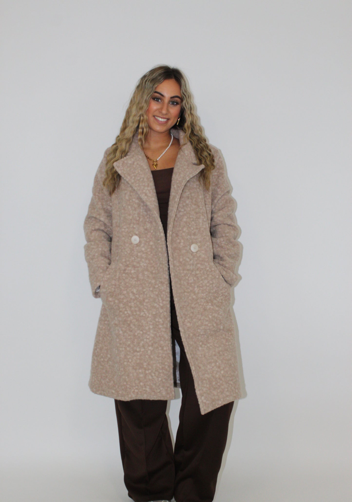 Tiara trench coat beige