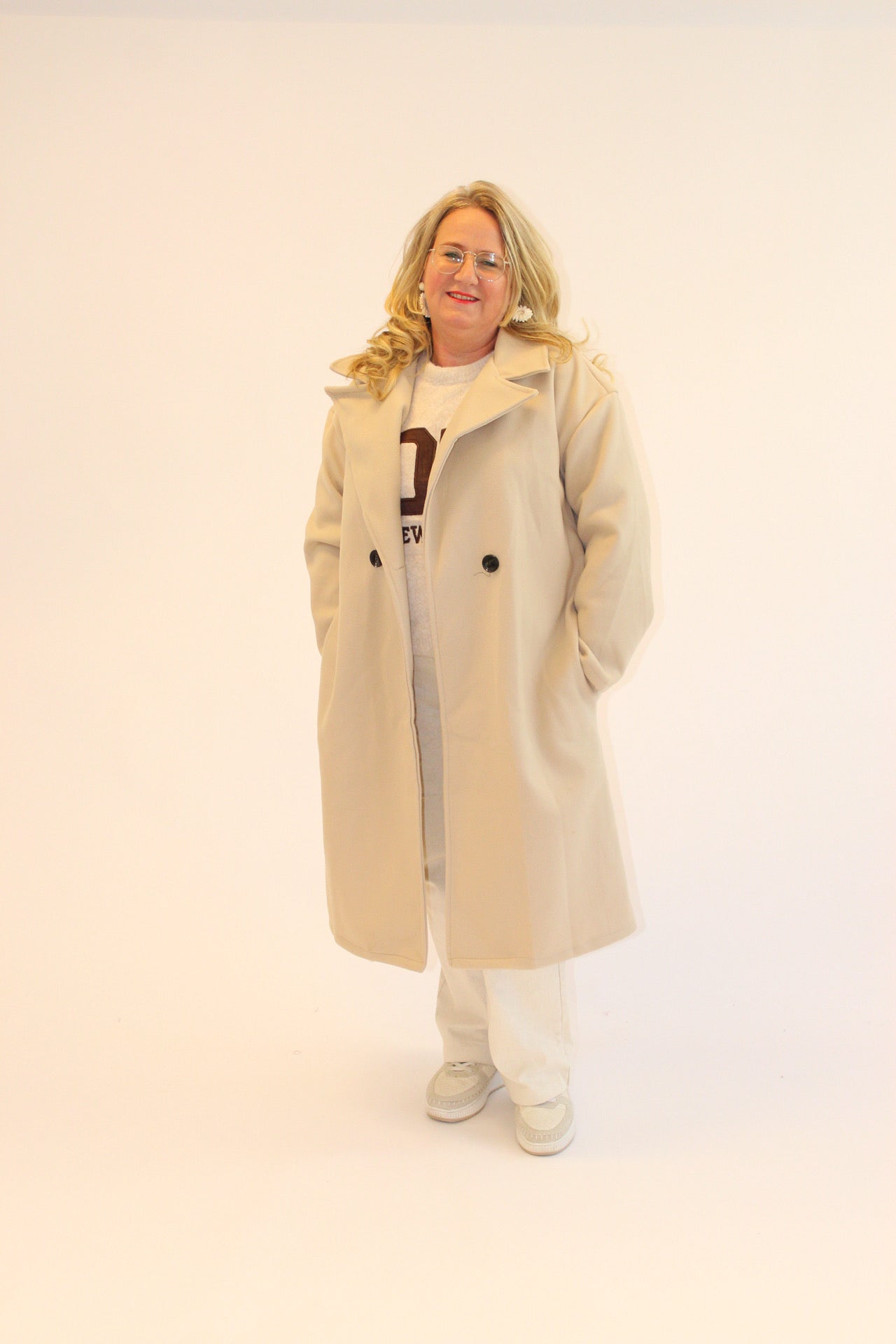 Milou trench coat beige