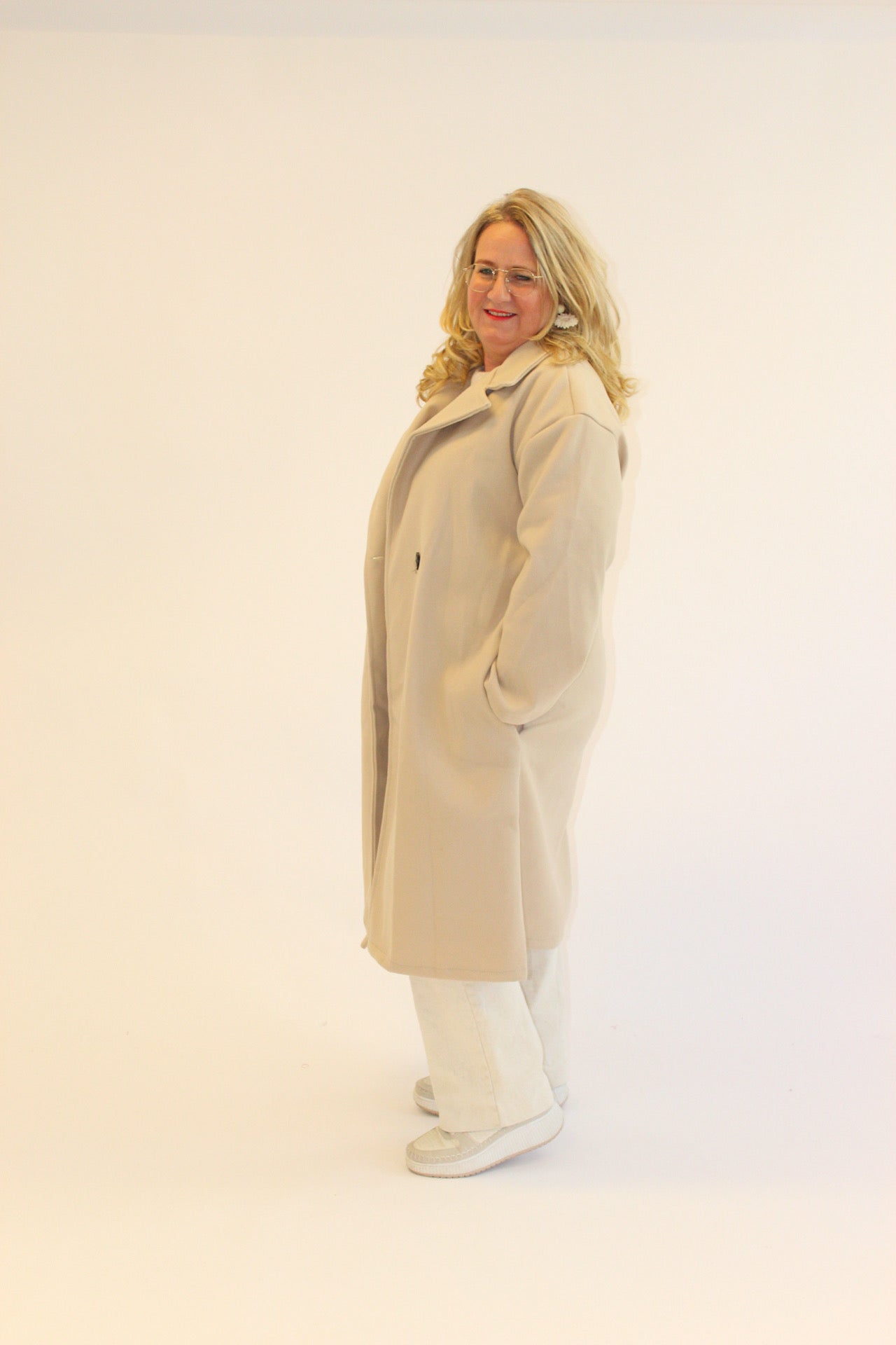Milou trench coat beige