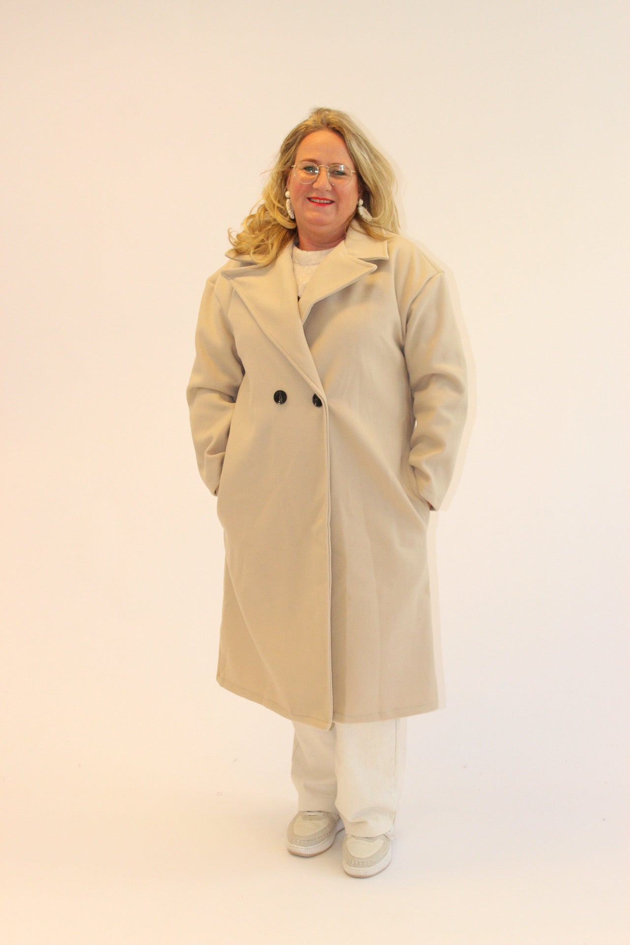 Milou trench coat beige