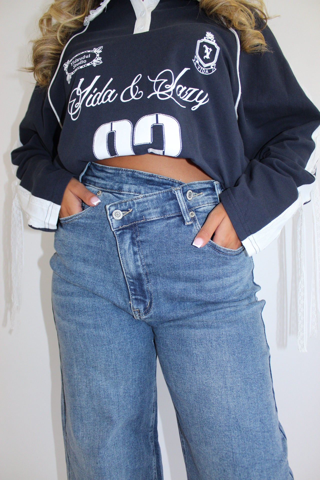 Dunja jeans donker