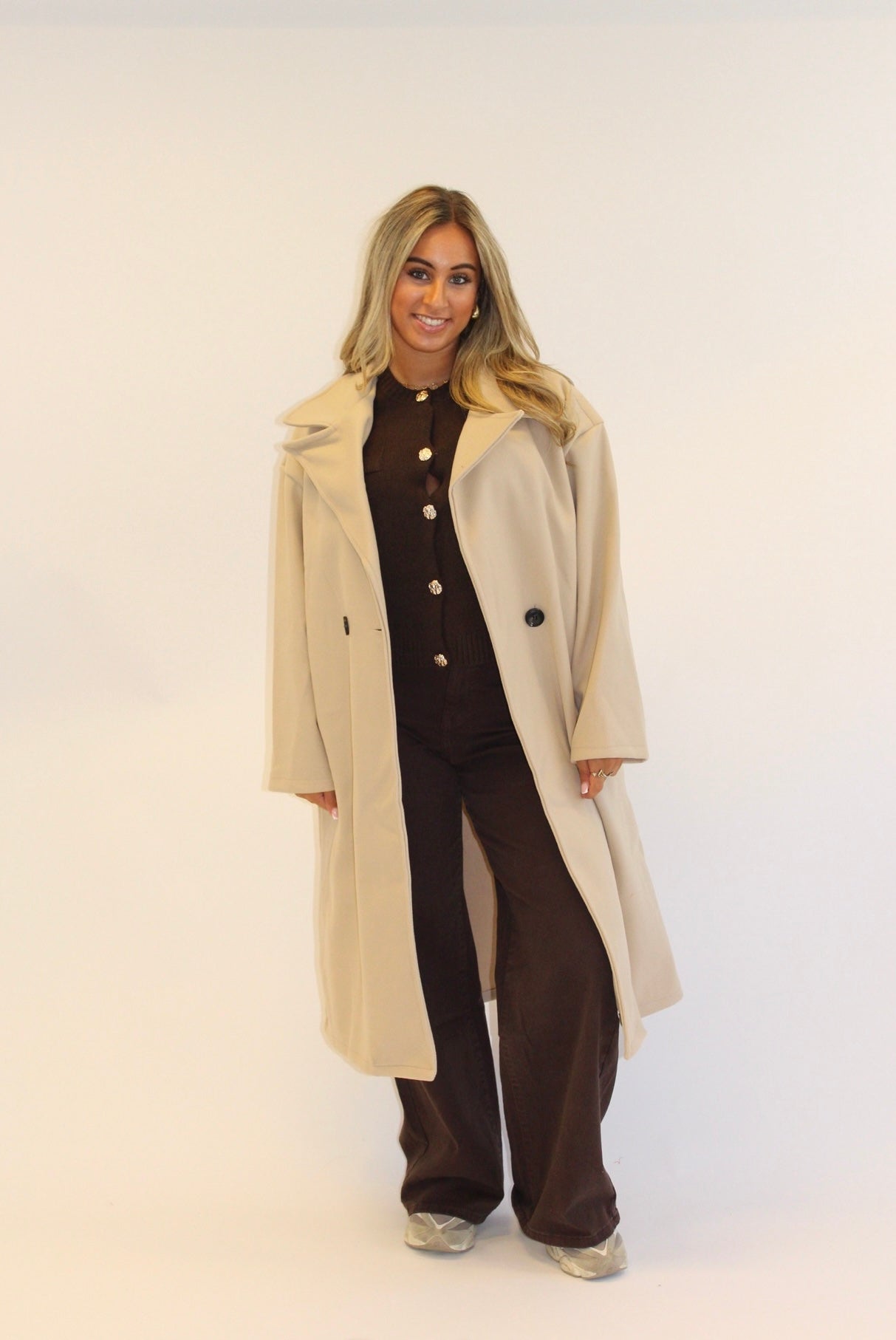 Milou trench coat beige