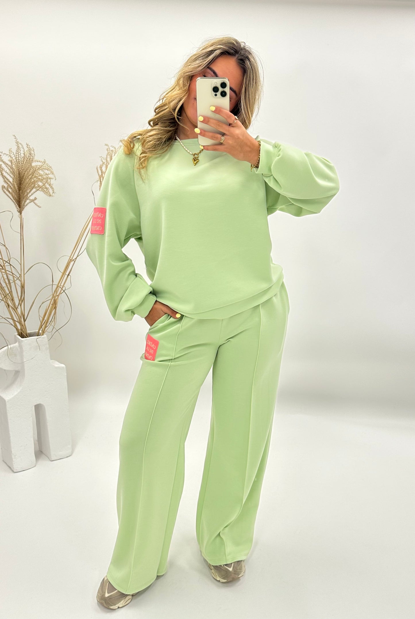 Bo set mintgroen