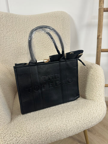BAG TOTE BIG - BLACK