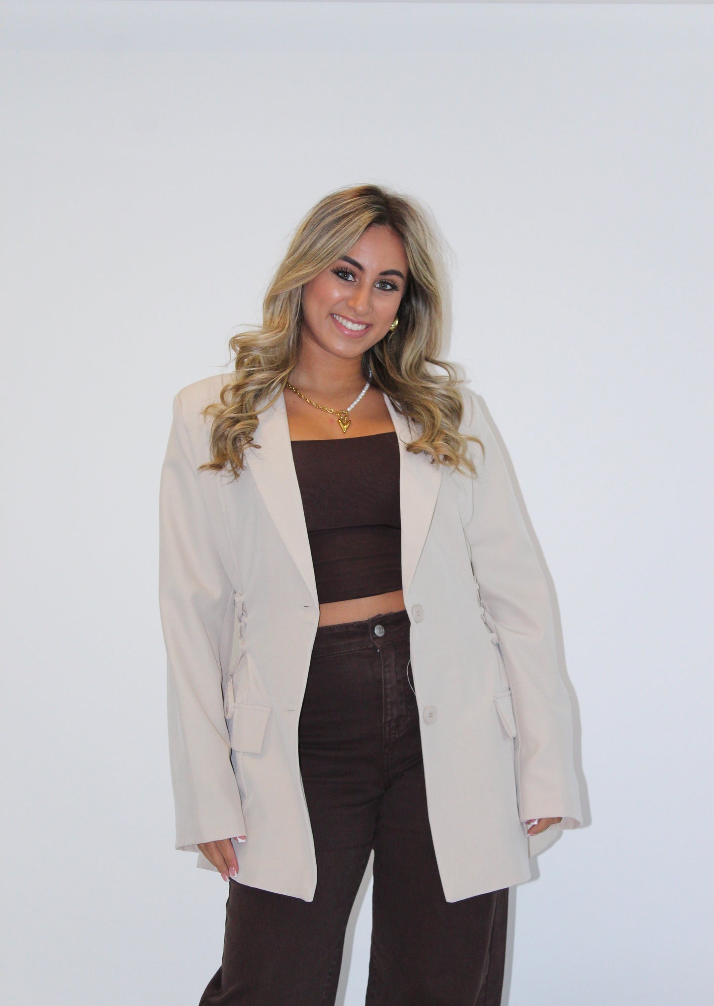 Bo blazer beige