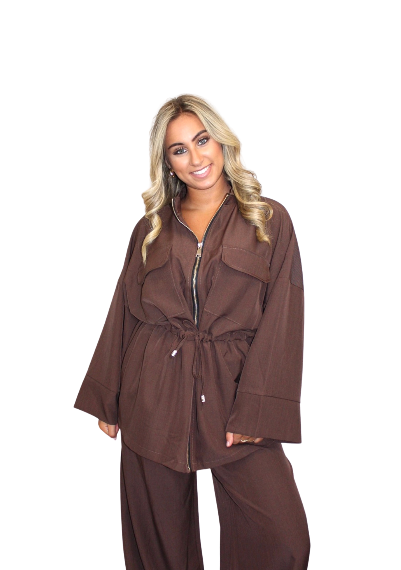 Samantha co ord set mokka bruin
