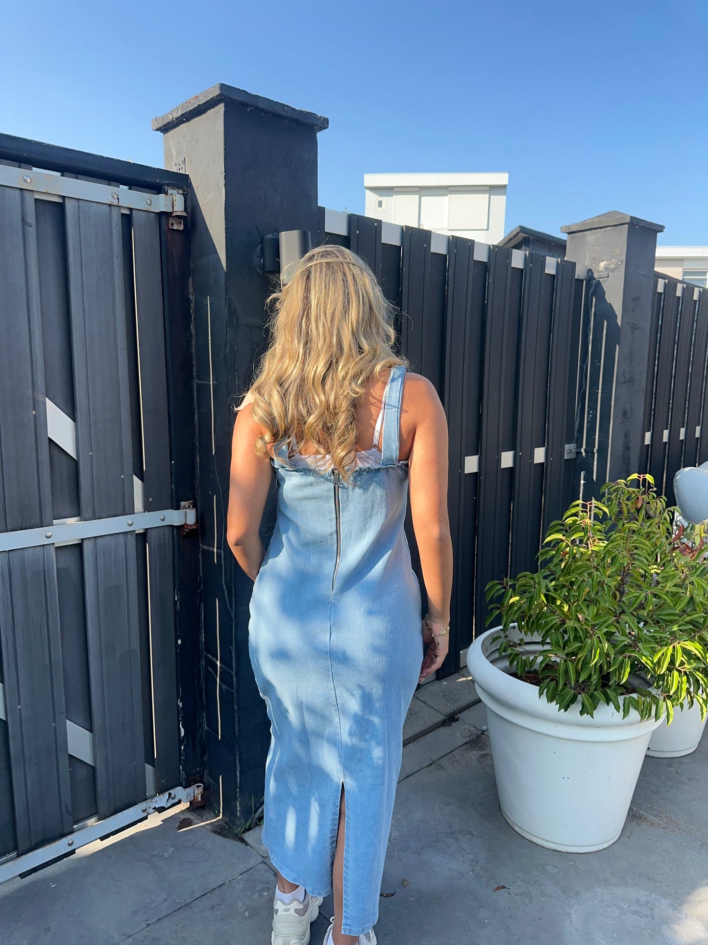 Lisa dress denim