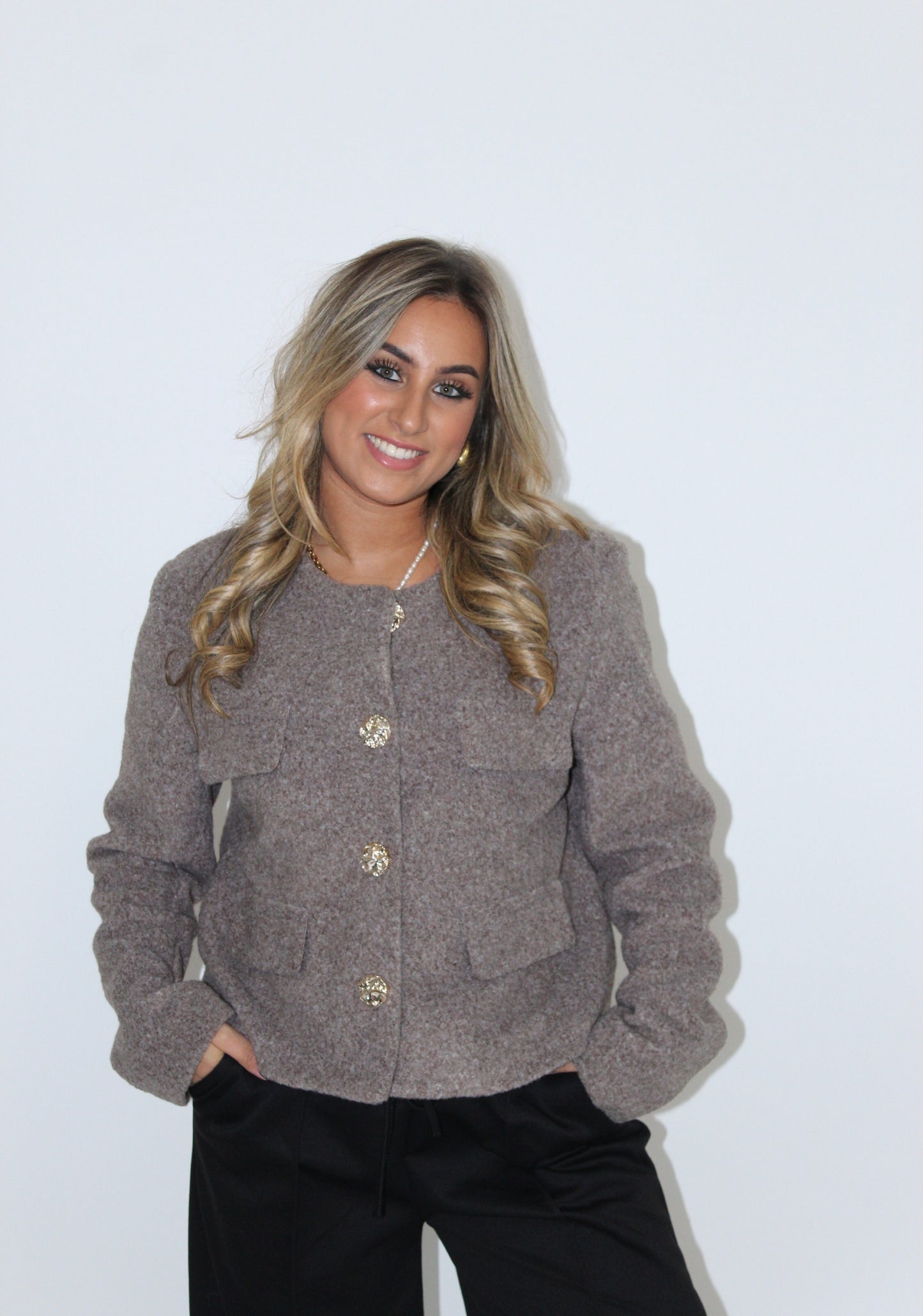 Lola jasje taupe
