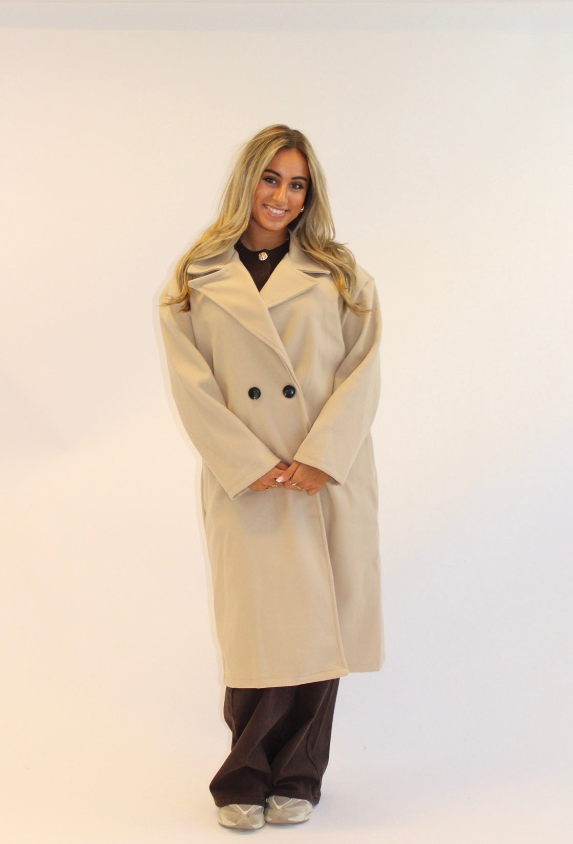 Milou trench coat beige