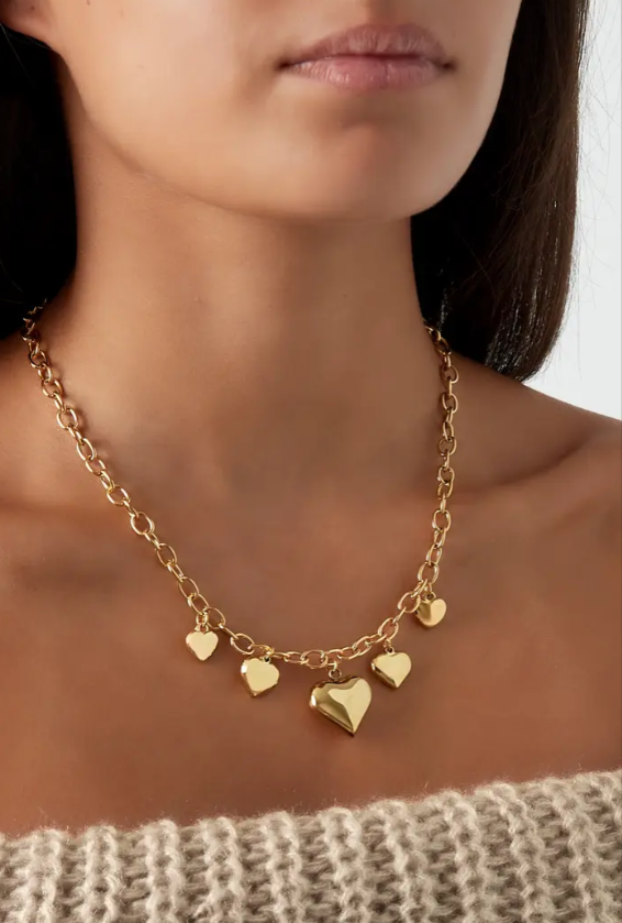 ENDLESS LOVE KETTING - GOUD