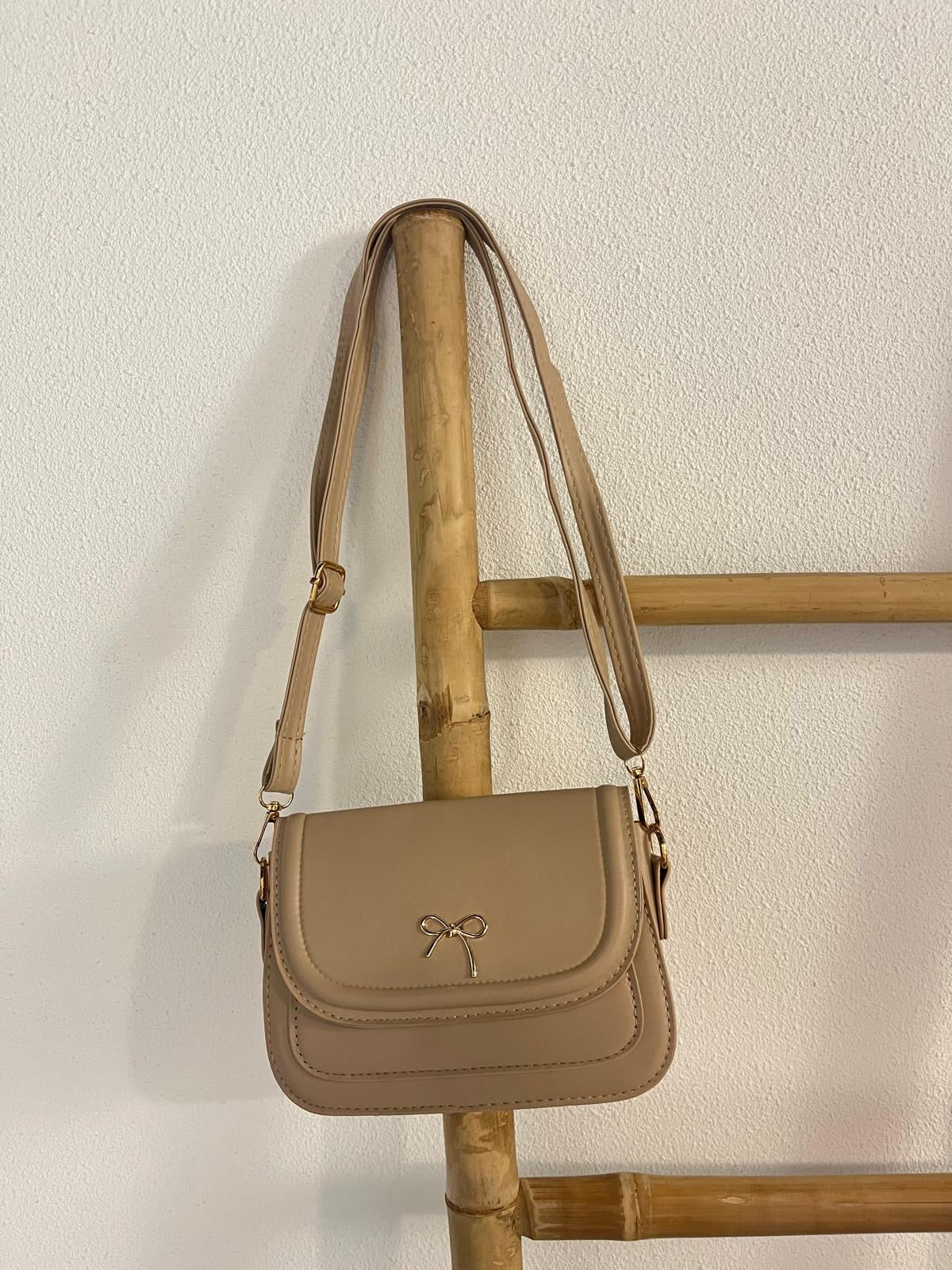 Lovie tas strik beige