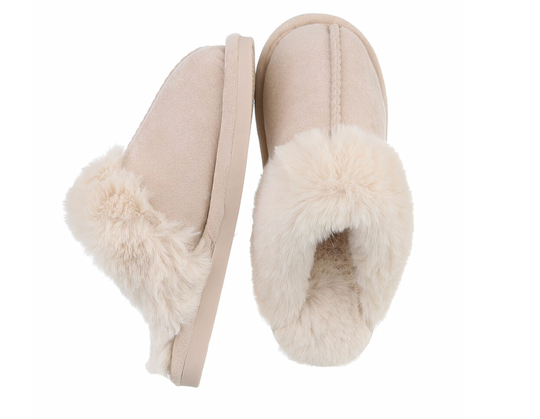 PANTOFFEL LICHT BEIGE