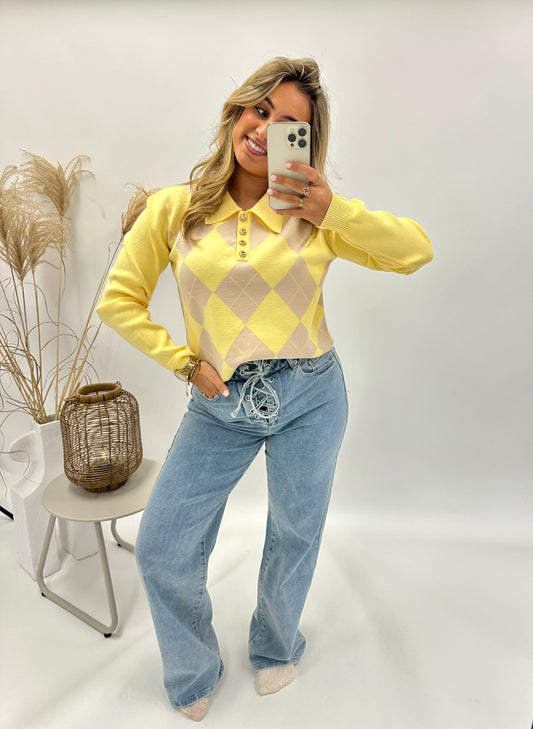 Manon trui ruit geel