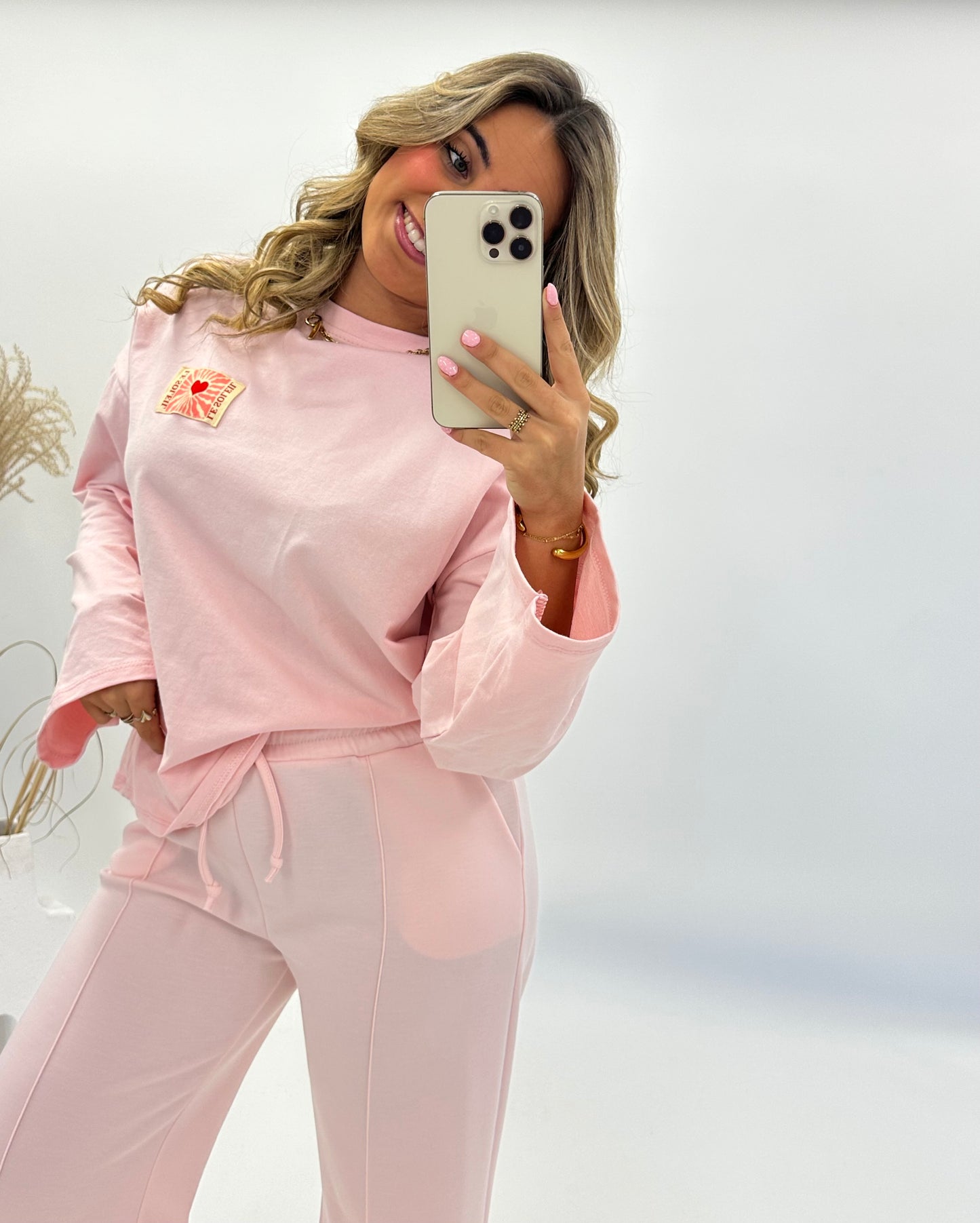 Lola roze longsleeve