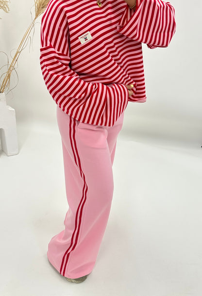 Vera jogger roze rood