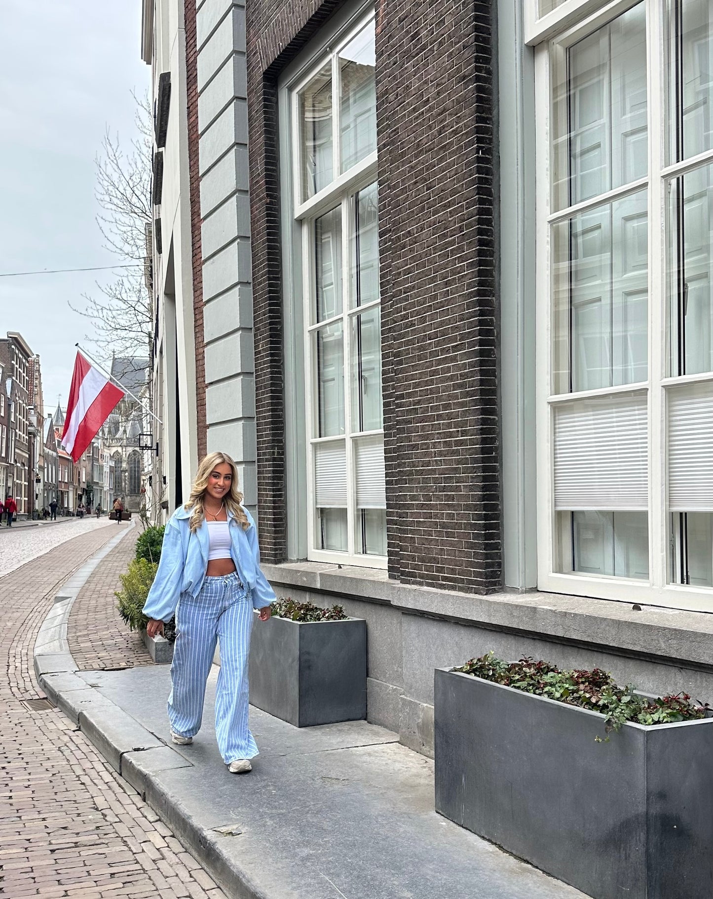 Mara bomber jasje blauw