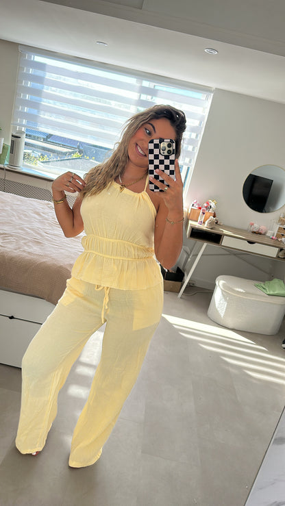 Juna hydrofiel co-ord set - Yellow