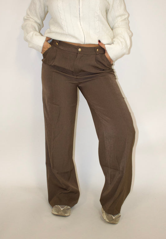 Luna pantalon bruin