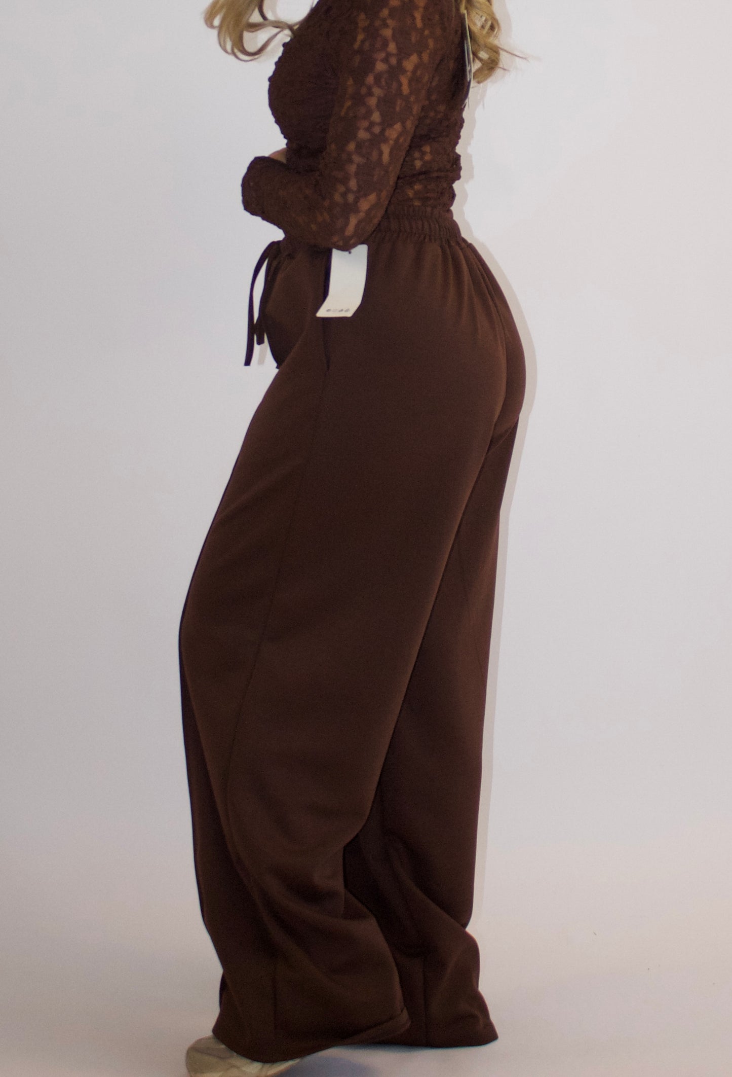 Fien jogger donkerbruin