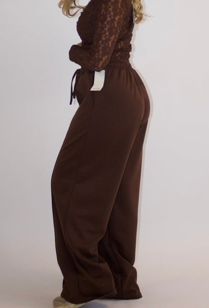 Fien jogger donkerbruin