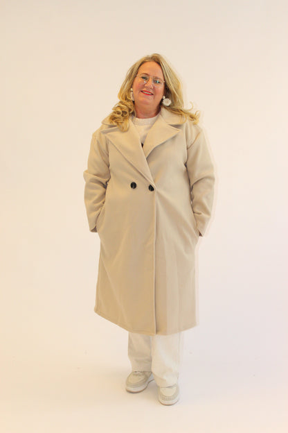 Milou trench coat beige