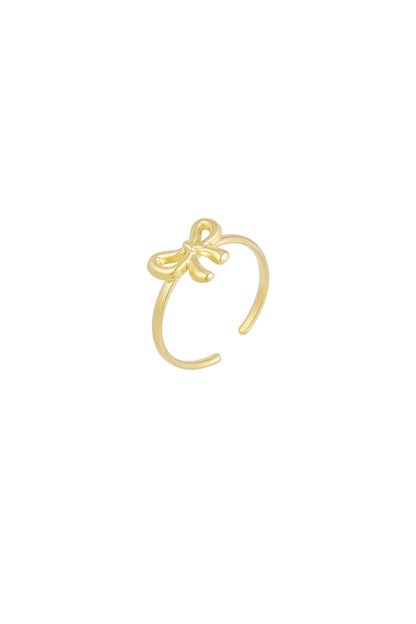RING STRIK - GOUD