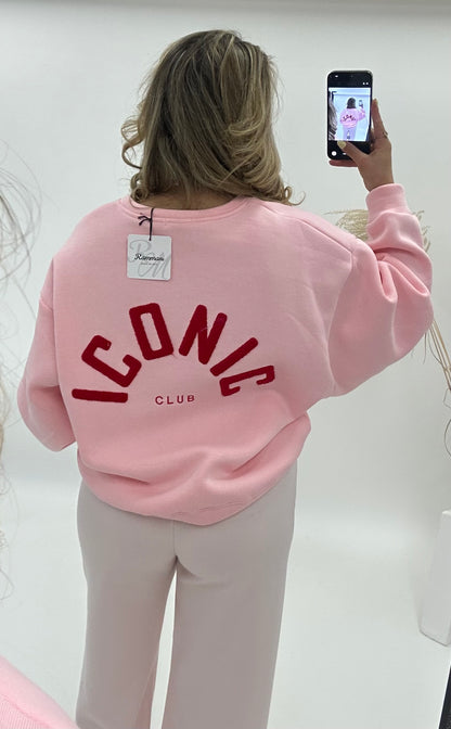 Daisy trui ICONIC roze