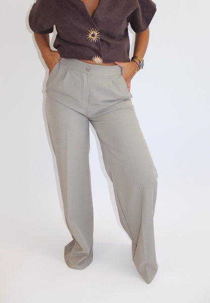 Olivia co ord set taupe