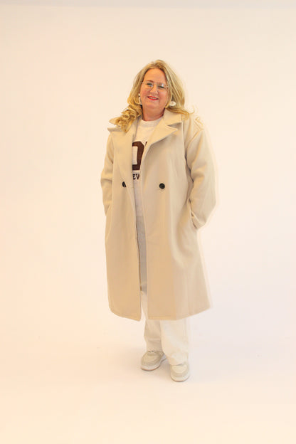 Milou trench coat beige