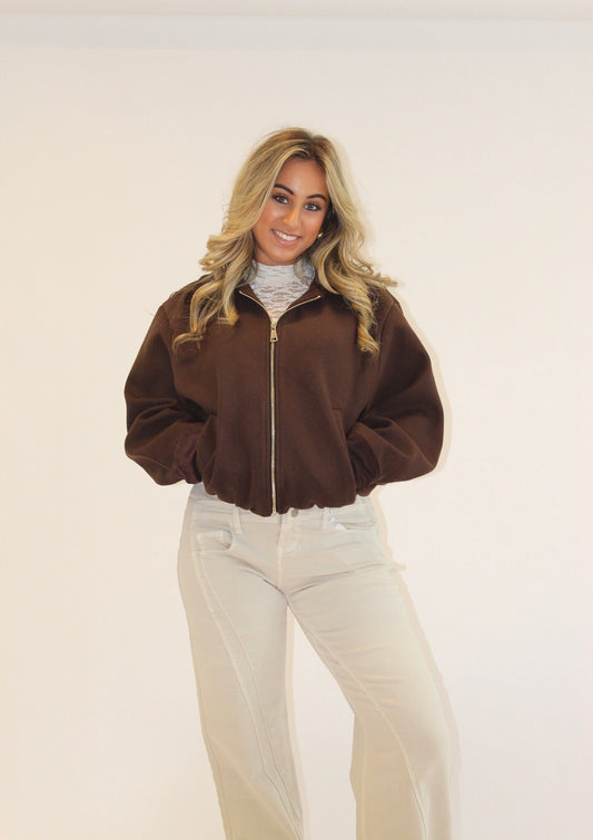 Lucy jasje rib bruin