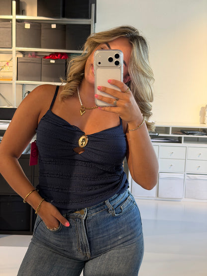 Kim top - NAVY