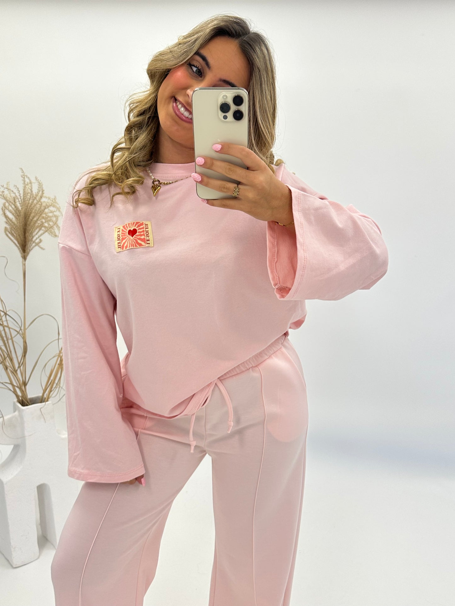 Lola roze longsleeve