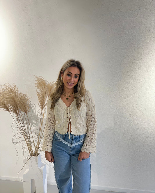 VESTJE TRUI JADE - BEIGE