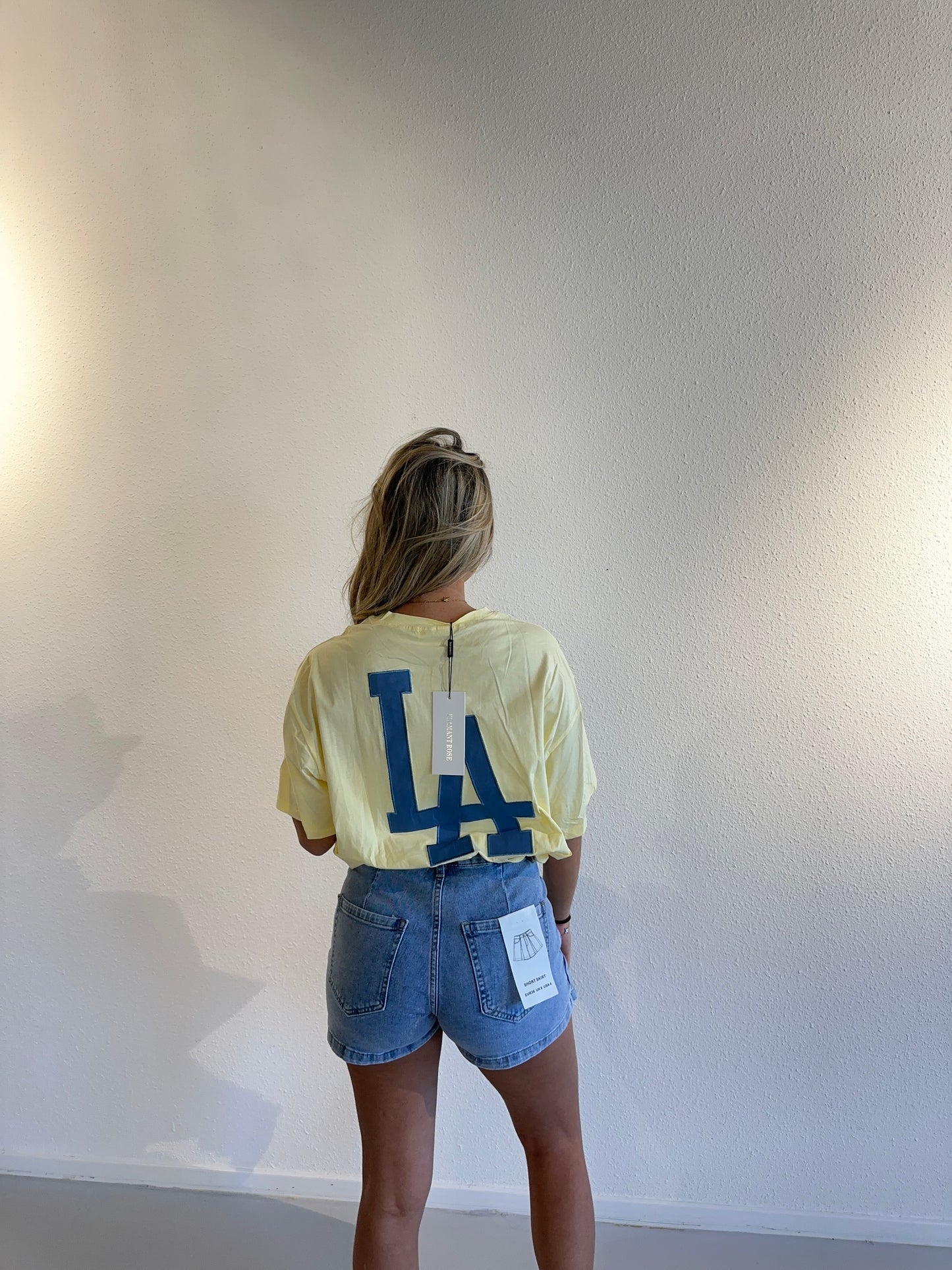 TSHIRT LA FENNA - GEEL