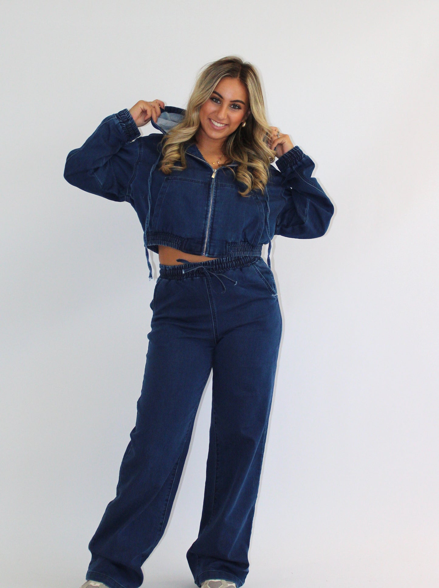 Suze pak denim blauw