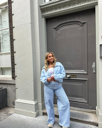 Mara bomber jasje blauw