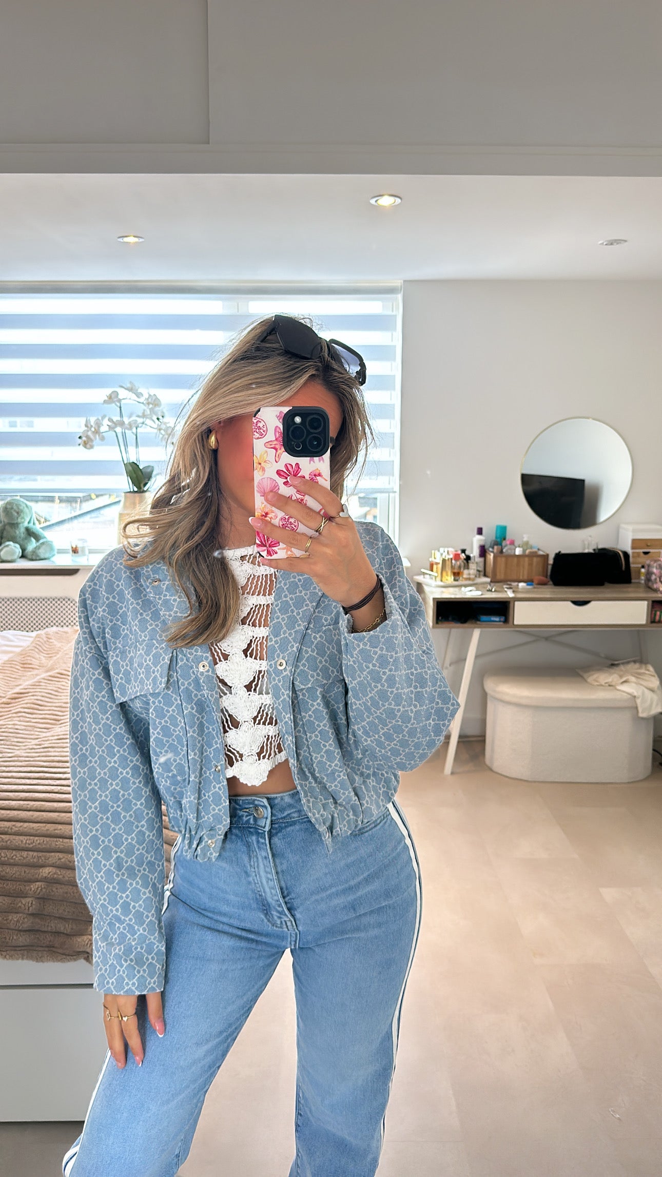BOMBER JACK DEMI - BLAUW PRE ORDER