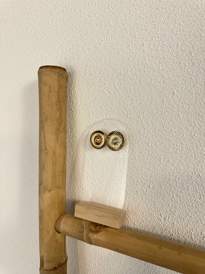 Oorbel cirkel goud