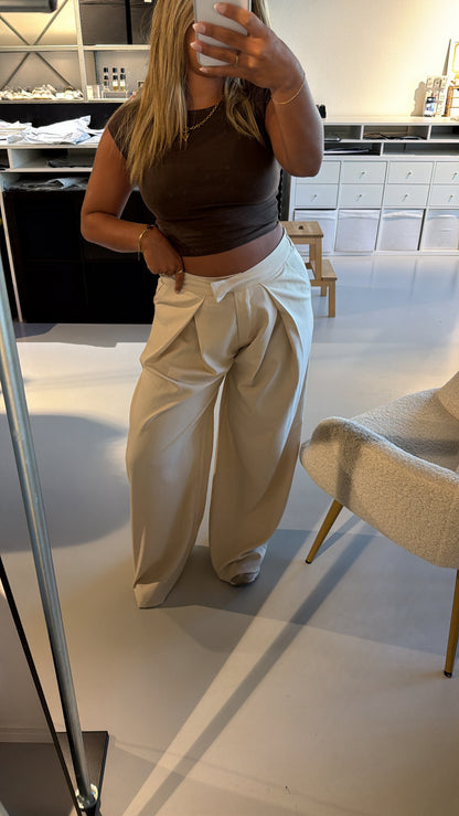 Luna pantalon beige
