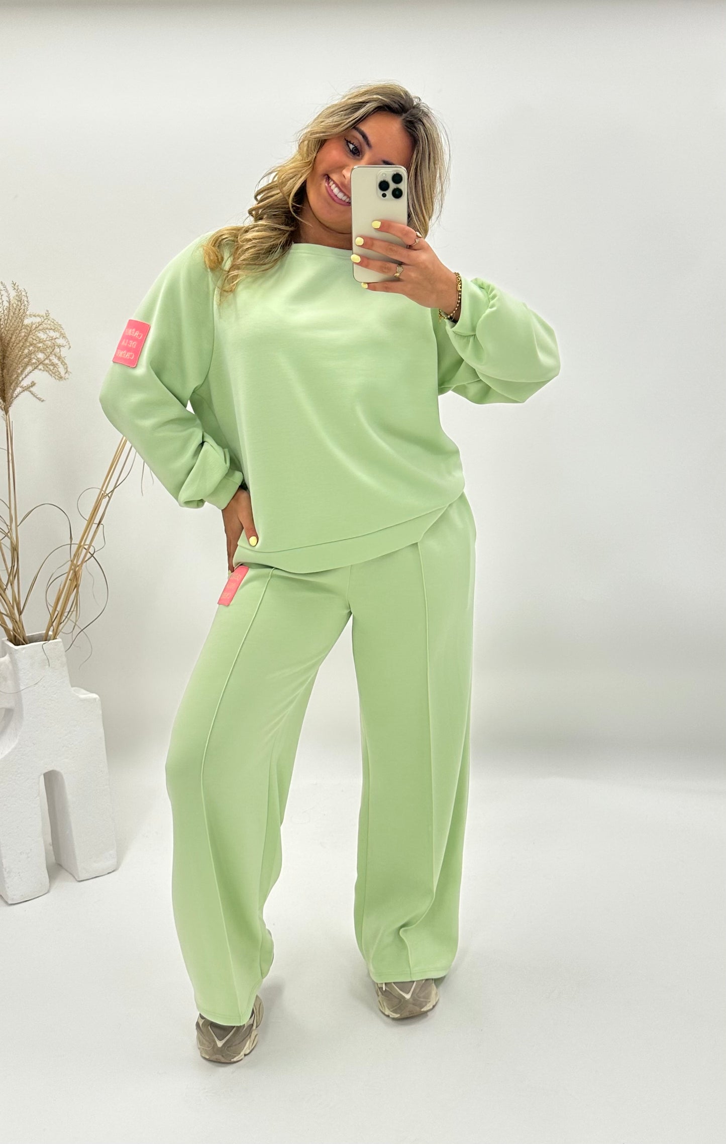 Bo set mintgroen
