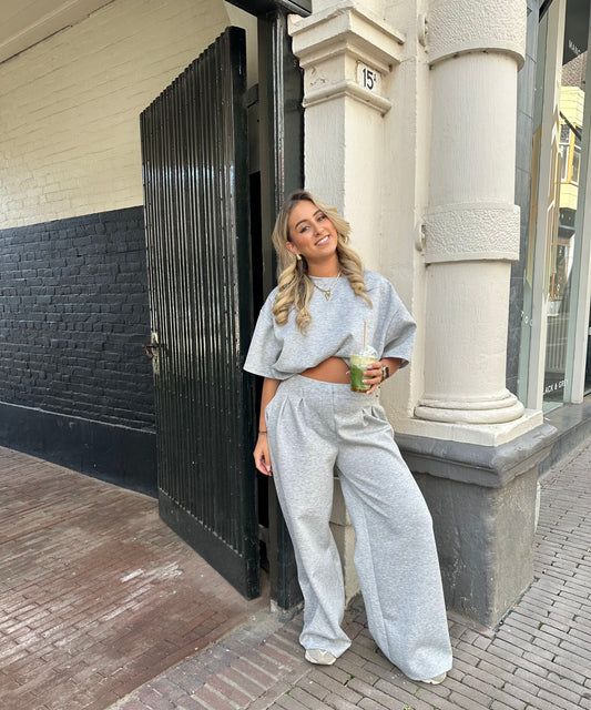 Tara Soft Lounge Set - Grey