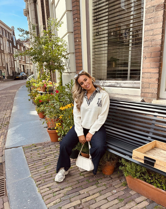 Mila trui donker blauw LA