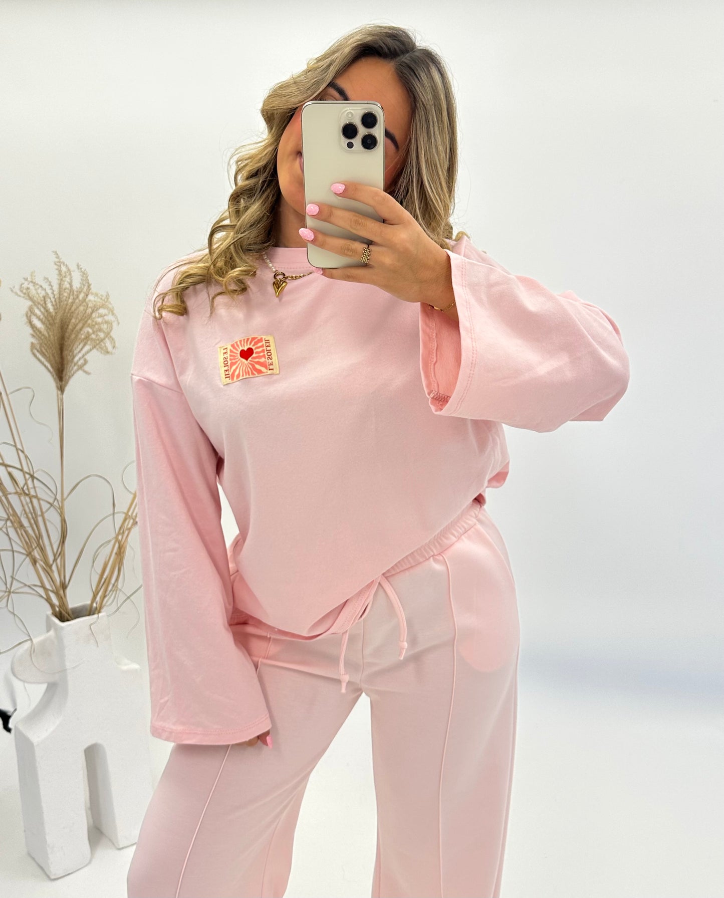 Lola roze longsleeve