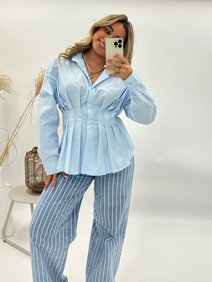 Sara blouse luchtblauw