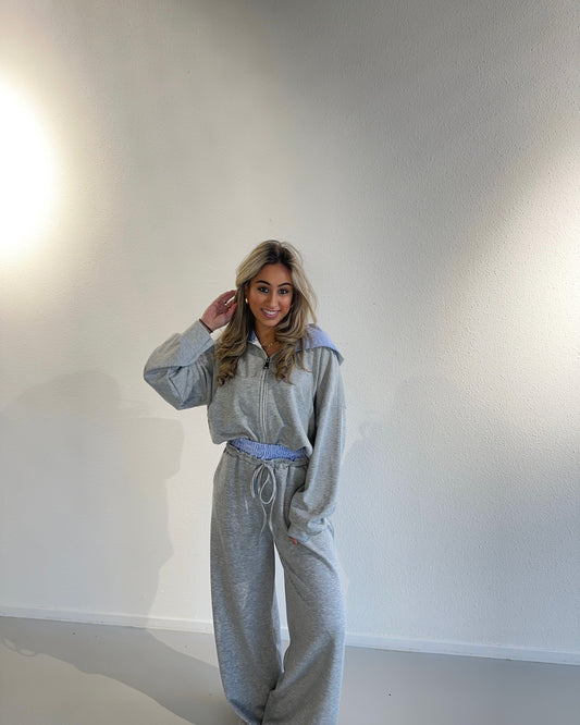 SET JOGGING AMY - GRIJS