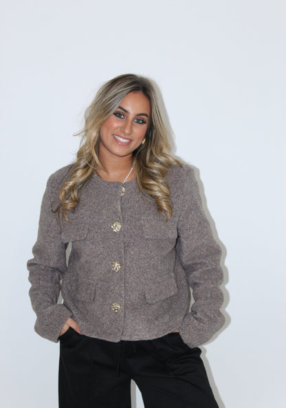 Lola jasje taupe