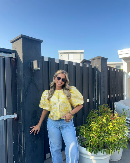 Joyce blouse geel