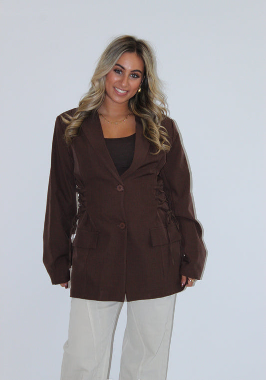 Bo blazer bruin