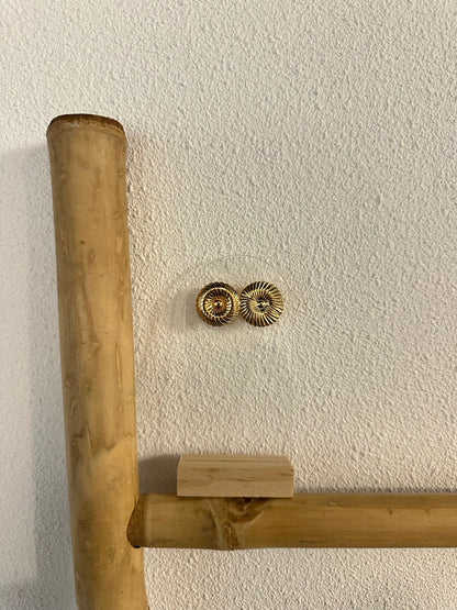 Oorbel cirkel goud
